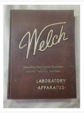 1949 Catalog: Scientific Apparatus, Chemicals and Supplies Hardcover Book Novel